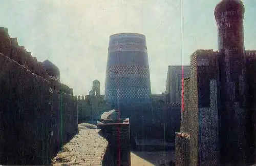 Uzbekistan Khiva Kunya-Ark Kalta Minor minaret