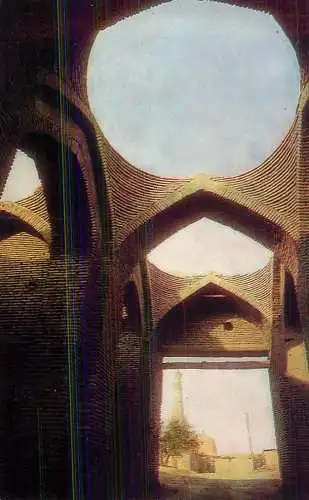 Uzbekistan Khiva Tash-darvaza gates partial view