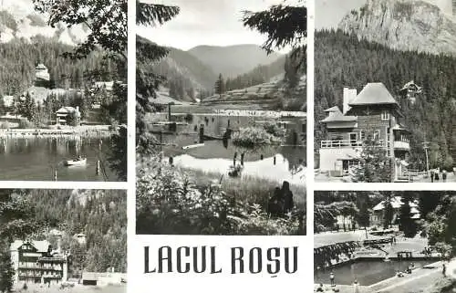 Romania Lacul Rosu diverse aspecte