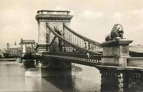 Hungary Budapest Chain Bridge