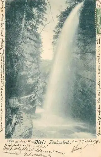 Biel Taubenloch 1900