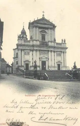 Solothurn St. Ursuskirche 1902