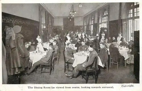 Union Jack Club the dining room