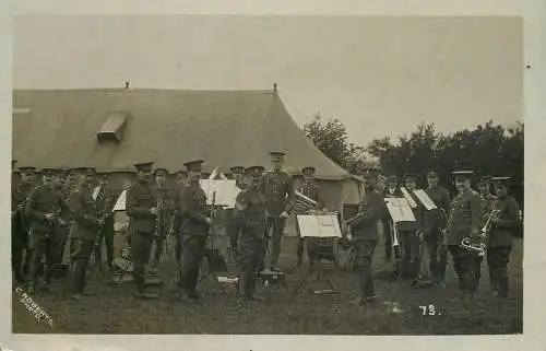 British army military band photo C. Roberts