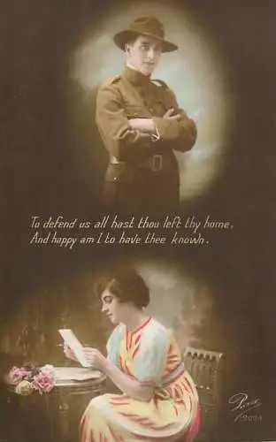 British patriotic military lover