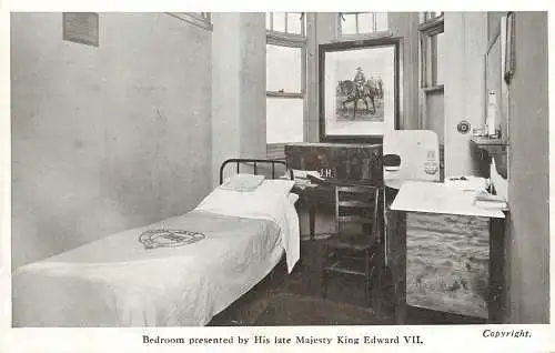 Bedroom presented by His late Majesty King Edward VII