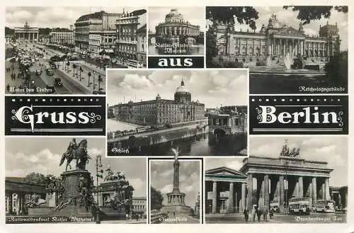 Germany Gruss aus Berlin multi view