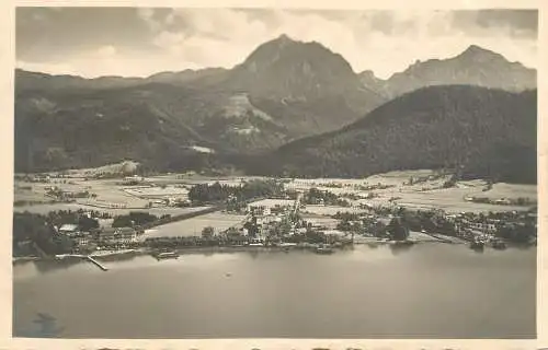 Austria St Wolfgang Salzkammergut panoramic view