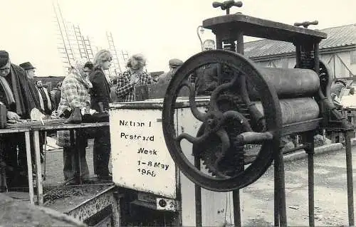 National Postcard Week 1988 the outdoor auction, Coalville
