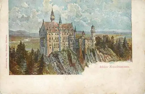 Schloss Neuschwanstein 1900s