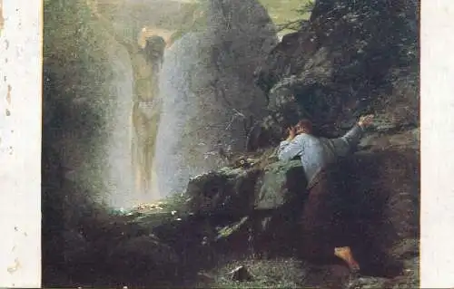Kunstler-AK Prof. J. Mandl - Judas