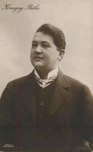 Hungarian singer Környey Béla