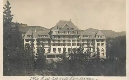 Switzerland Arosa Waldsanatorium