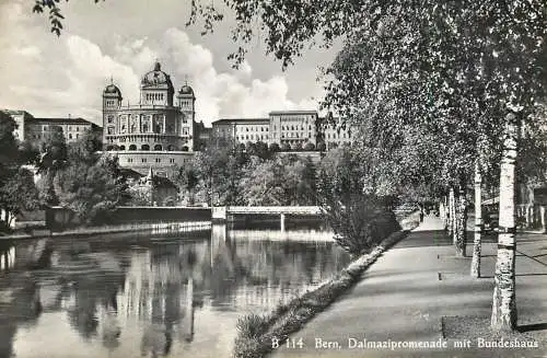 Switzerland Dalmazipromenade mit Bundeshaus