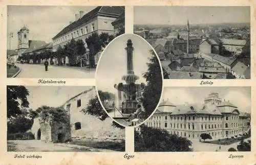 Hungary Eger different views