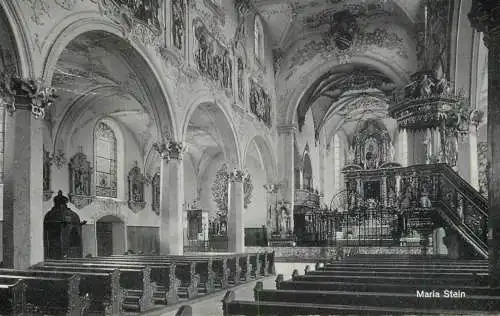 Austria Maria Stein church interior aspect