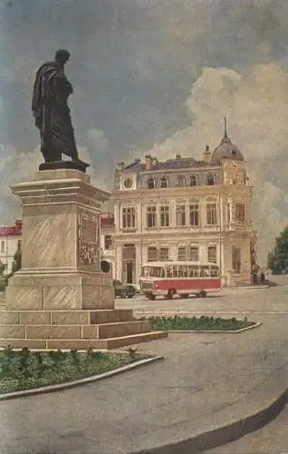 Romania Constanta - statuia lui Ovidiu