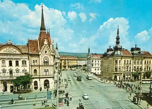 Romania Cluj-Napoca vedere din oras