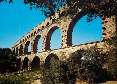 France Remoulins (Gard) Pont du Gard Aqueduc Romain