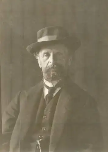 Anonymous person old man portrait
