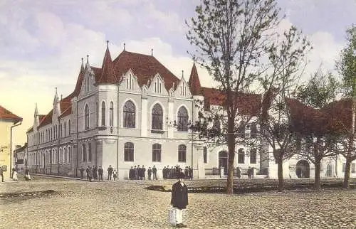 Sebes Muhlbach repro modern postcard