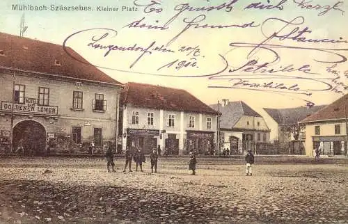 Sebes Muhlbach repro modern postcard