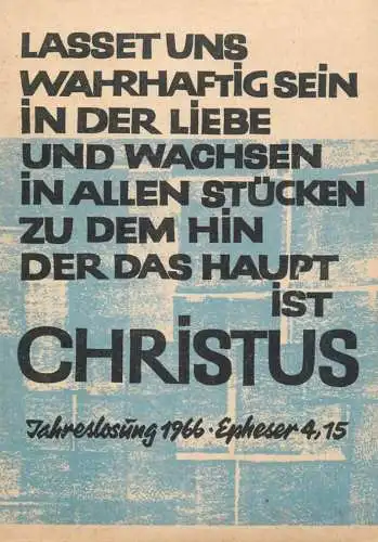 Allemagne Bibel Psalm Lasset uns Wahrhaftig sein in der liebe und wachsen