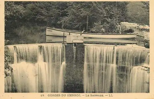 Gorges du Sierroz - le barrage