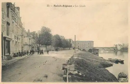 Les quais Hôtel Saint Aignan