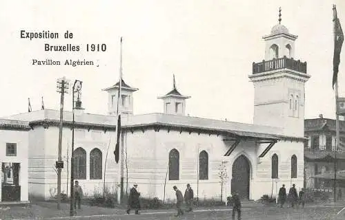 Exposition de Bruxelles 1910 Pavillon Algerien