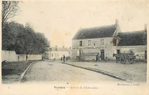 VERDES Route de Chateaudun hotel de la Croix Blanche