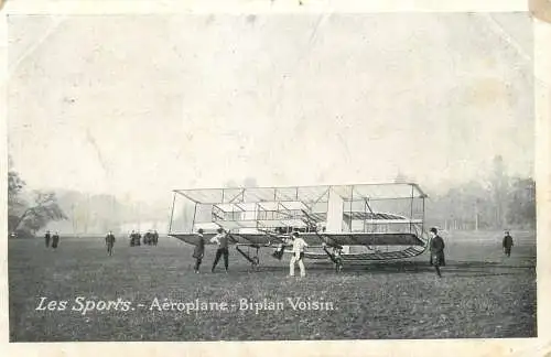 Aeroplane biplan Voisin