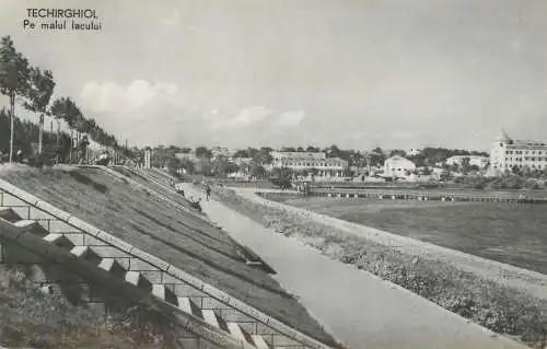 Romania Techirghiol pe malul lacului 1963