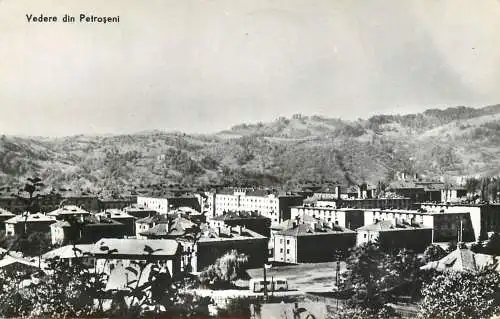 Romania vedere din Petrosani 1962