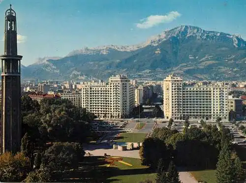 France Grenoble Tour de l'Exposition - Parc & Place Paul Mistral