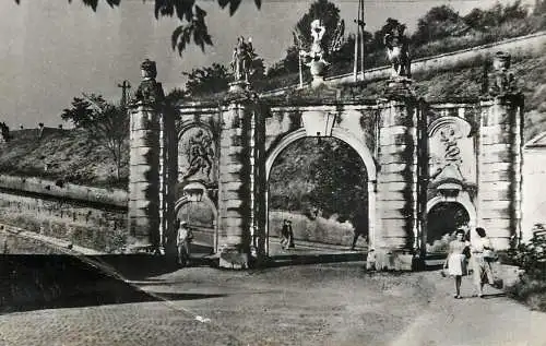 Romania Alba Iulia Poarta cetatii 1966