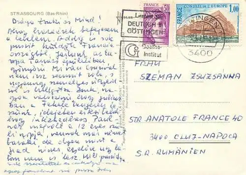 France Strasbourg la nuit multi view