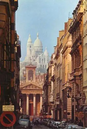 France Paris Notre Dame de Lorette & le Sacre Coeur