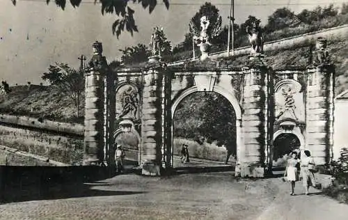 Romania Alba Iulia Poarta cetatii 1966