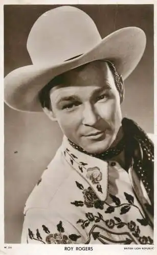 Cinema film star actor Roy Rogers British Lion Republic