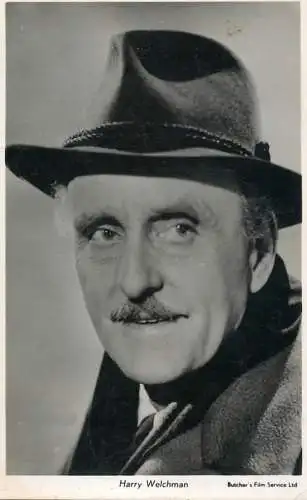 Cinema film star actor Harry Welchman Butcher's film Service Ltd