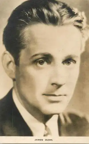 Cinema film star actor James Dunn