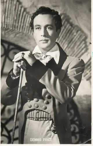 Cinema film star actor Dennis Price