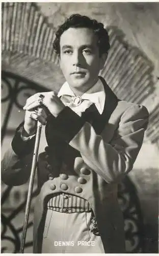Cinema film star actor Dennis Price
