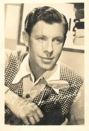 Cinema film star actor George Murphy