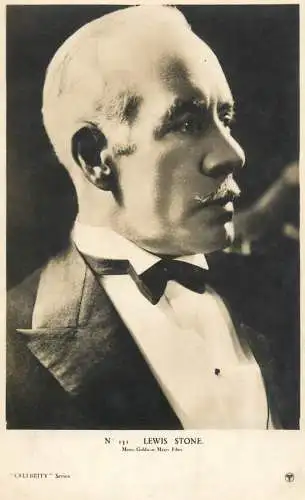 Cinema film star actor Lewis Stone Metro Goldwyn Meyer