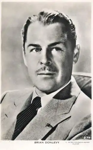 Cinema film star actor Brian Donlevy Metro Goldwyn Mayer Player