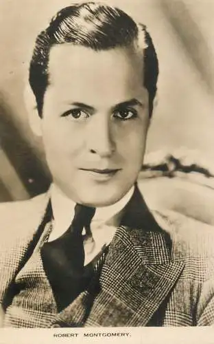Cinema film star actor Robert Montgomery
