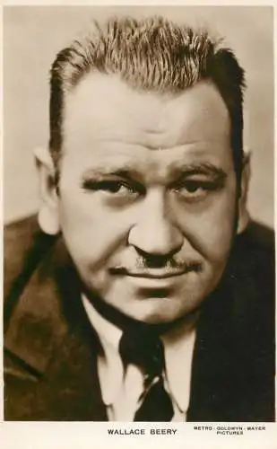 Cinema film star actor Wallace Beery Metro Goldwyn Mayer Pictures