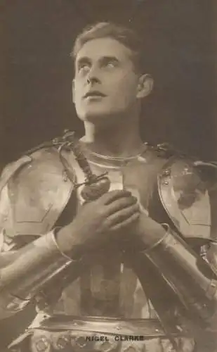 Cinema film star actor Nigel Clarke